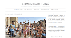 Desktop Screenshot of comunidadecana.org